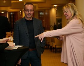 Kateřina Neumannová, česká olympionička a Jan Smigmátor, český swingový zpěvák (43)